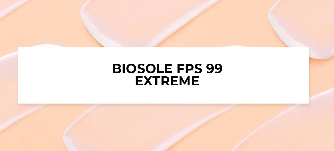 protetor solar biosole extreme fps 99